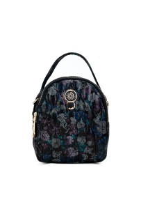 Monnari trzykomorowa torebka crossbody czarna