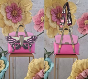 Ego torebko - plecak mix róż