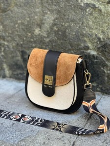 Ego TOTEMIC kremowa/czarna/cynamon