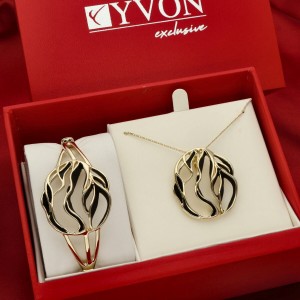 Yvon komplet biżuterii FLAMELLE 