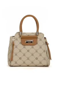 Monnari  logowany kuferek beż