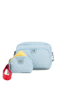 Nobo torebka z saszetkami baby blue