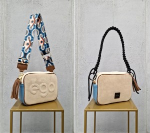 Torebka Ego  cegiełka brąz