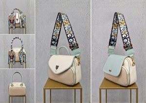 Torebka skórzana EGO PRIMA WILD FLOWER-Carlo