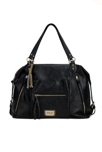 Monnari czarny shopper